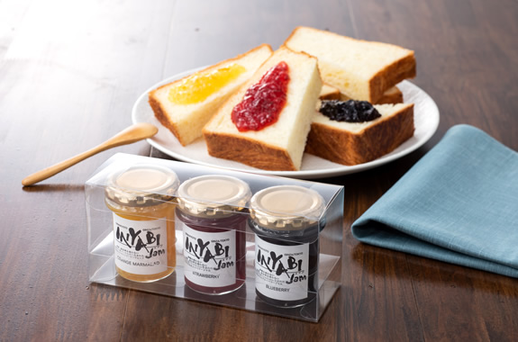 ギフト】 ミヤビ特製ミニジャム（3本セット） | デニッシュ食パンは 
